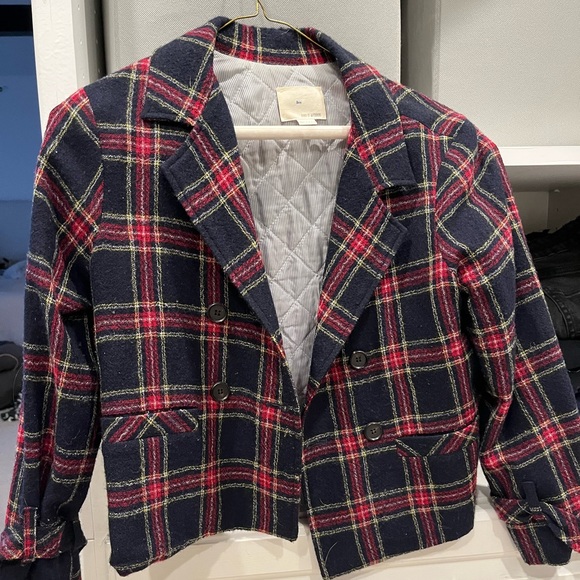 Boy Band of Outsiders - Small Plaid Jacket Blazer - Picture 1 of 6
